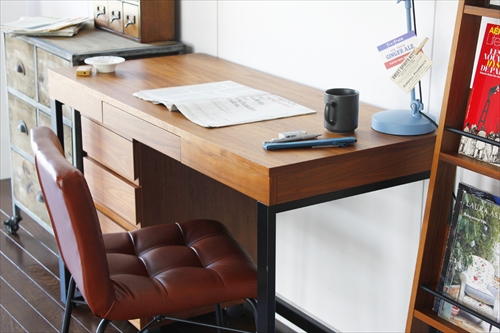  T-2314BR Walnut Desk 画像10