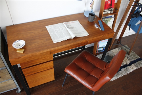  T-2314BR Walnut Desk 画像12