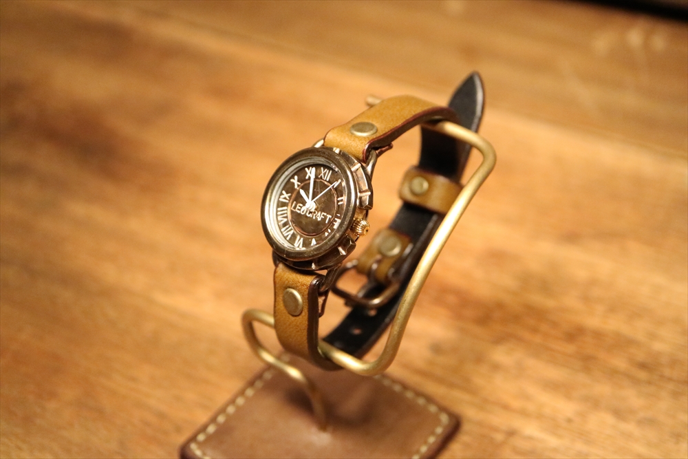 LEO CRAFT AB-GW354 ハンドメイド　手作り腕時計 画像1