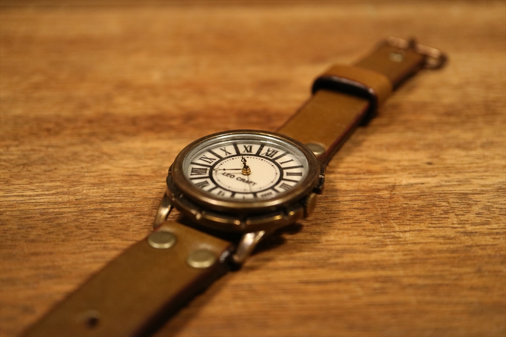 LEO CRAFT BS-GW132 ハンドメイド　手作り腕時計 画像4