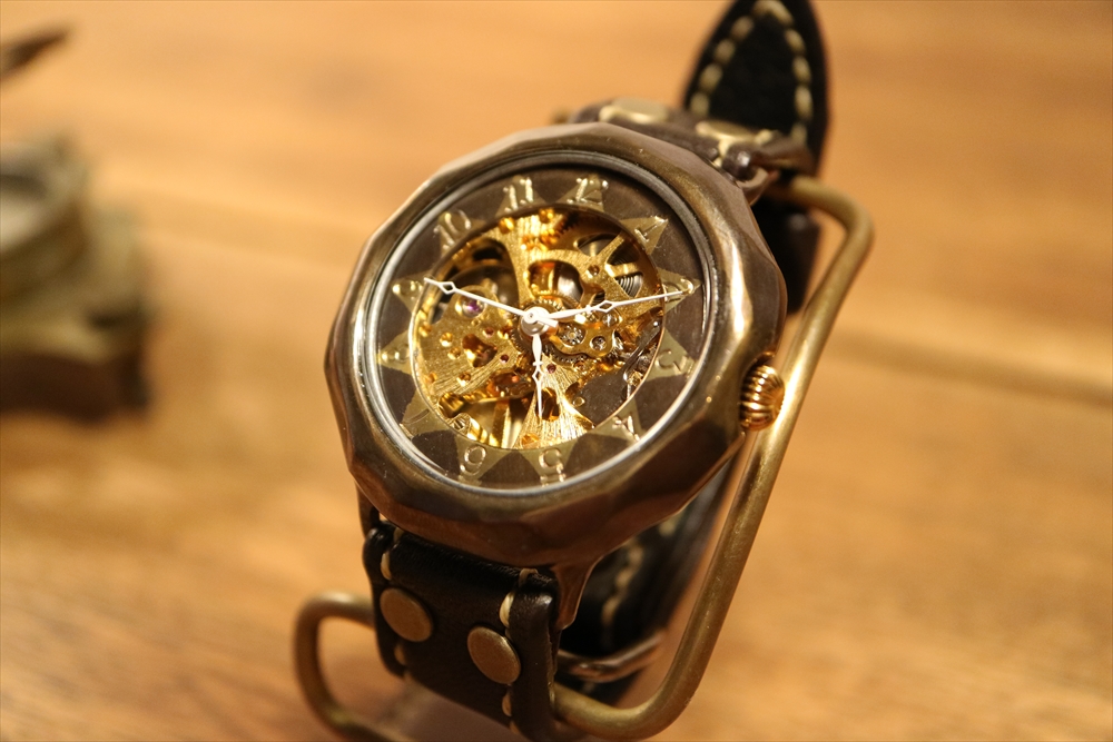 LEO CRAFT HWH-DW611 ハンドメイド　手作り腕時計 画像1