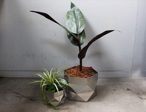 三代目板金屋 hexagon-sbowl hexagon　鉢カバー　小 画像2