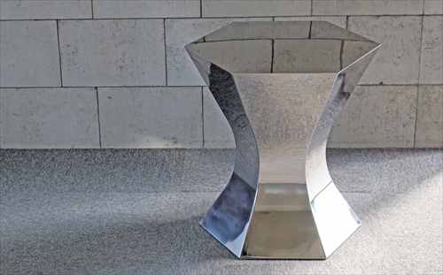 三代目板金屋 pokkuri-st pokkuri サイドテーブル(鏡面仕上げ) 画像3