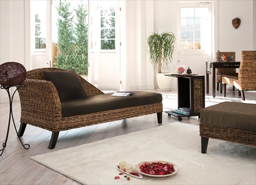 サンフラワーラタン S404-4AT バナナリーフ スクリーン 4連 画像6