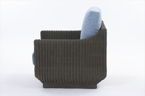 サンフラワーラタン C126-1GYR Breeze 1Pソファ 画像5