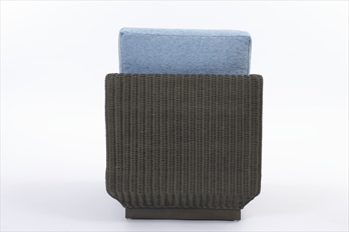 サンフラワーラタン C126-1GYR Breeze 1Pソファ 画像6