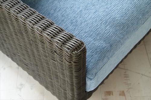 サンフラワーラタン C126-3GYR Breeze 3Pソファ 画像2