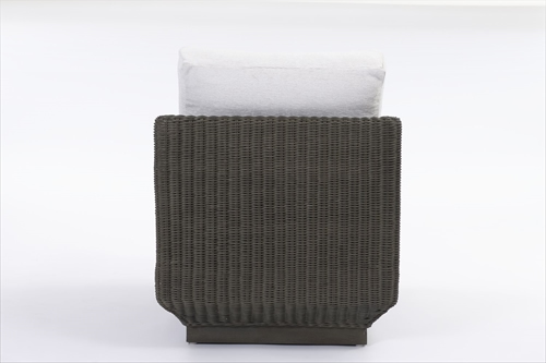 サンフラワーラタン C126-1GYW Breeze 1Pソファ 画像3