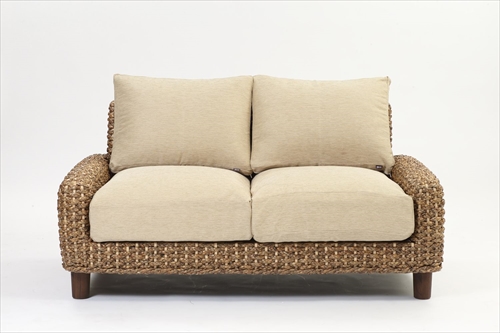 サンフラワーラタン C490-2BE ウォーターヒヤシンス 2Pソファ 画像4