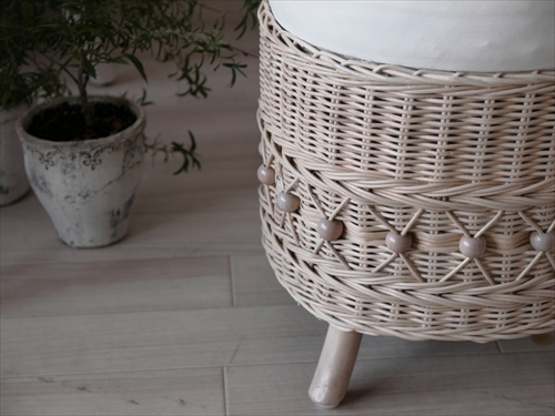 サンフラワーラタン C810WW フィオーレ スツール 画像4