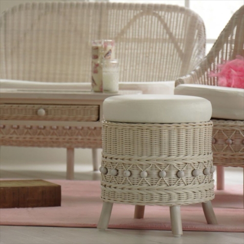 サンフラワーラタン C810WW フィオーレ スツール 画像5