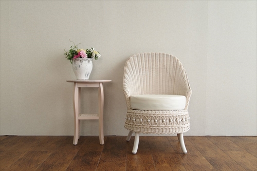 サンフラワーラタン C811WW フィオーレ パーソナルチェア 画像1