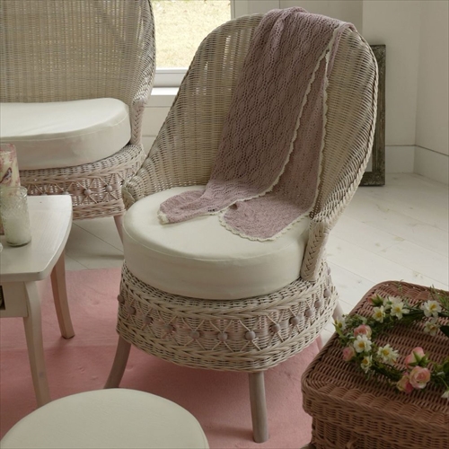 サンフラワーラタン C811WW フィオーレ パーソナルチェア 画像2