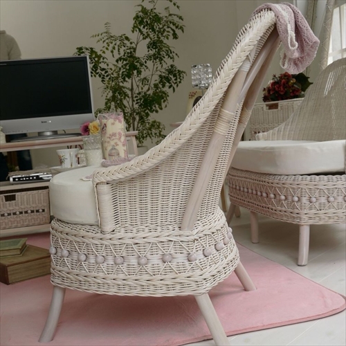 サンフラワーラタン C811WW フィオーレ パーソナルチェア 画像3