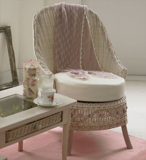 サンフラワーラタン C811WW フィオーレ パーソナルチェア 画像5