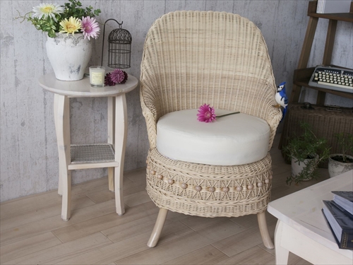 サンフラワーラタン C811WW フィオーレ パーソナルチェア 画像6