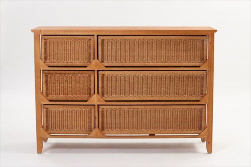 サンフラワーラタン G541PT ラタンチェスト　ワイドタイプ 画像8