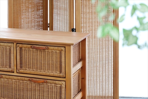 サンフラワーラタン G547PT ラタンチェスト 画像11