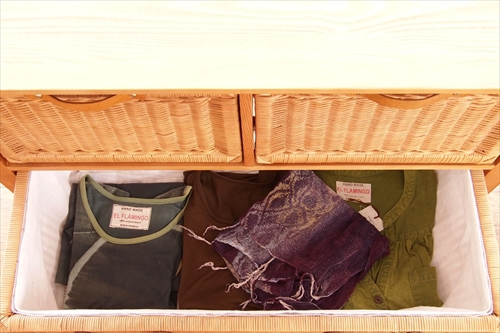 サンフラワーラタン G547PT ラタンチェスト 画像3