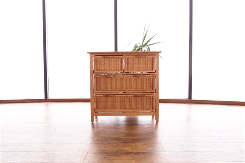 サンフラワーラタン G547PT ラタンチェスト 画像5