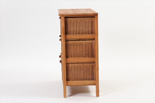 サンフラワーラタン G547PT ラタンチェスト 画像8