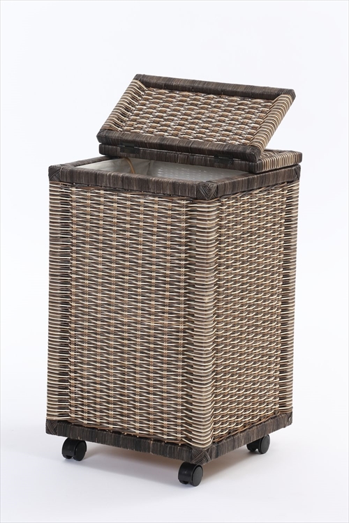 サンフラワーラタン GK377AT アジアン バスケットランドリー 画像6