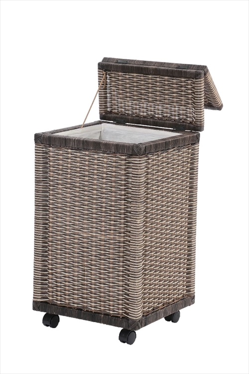 サンフラワーラタン GK377AT アジアン バスケットランドリー 画像7