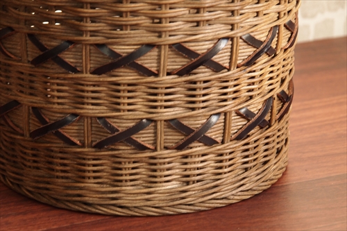 サンフラワーラタン GK723MK ラタン ナチュラルダストボックス 画像4