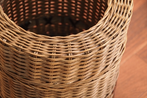 サンフラワーラタン GK723MK ラタン ナチュラルダストボックス 画像5