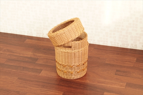 サンフラワーラタン GK723PT ラタン ナチュラルダストボックス 画像5