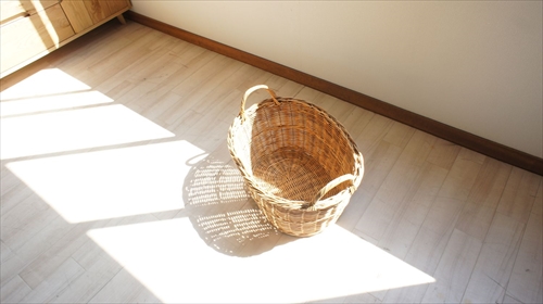 サンフラワーラタン GK782ME ラタン ナチュラルバスケット 画像2