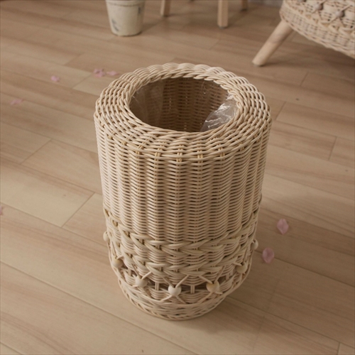 サンフラワーラタン GK807WW フィオーレ ダストボックス 画像3