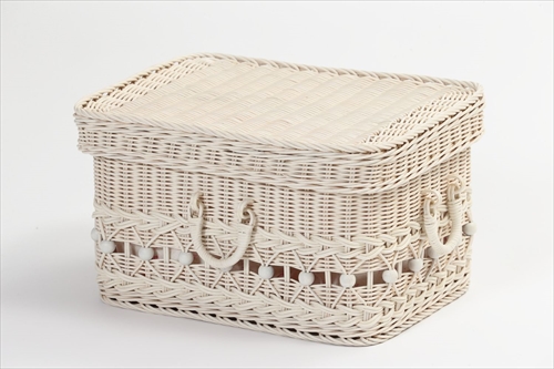 サンフラワーラタン GK808WW フィオーレ スタッキングバスケット 画像7