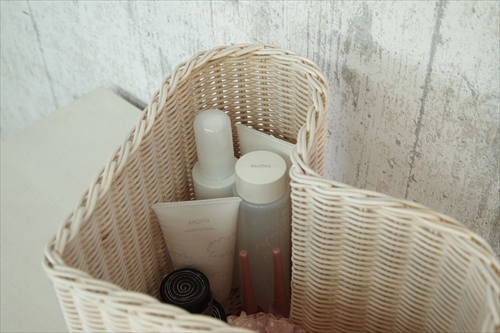 サンフラワーラタン GK901WW ラタン ハート型バスケット 画像3