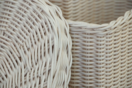 サンフラワーラタン GK901WW ラタン ハート型バスケット 画像5