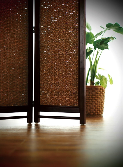 サンフラワーラタン SW22-4CF アジアンロースクリーン 4連 画像1