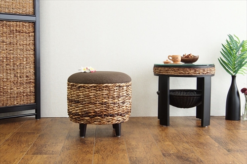 サンフラワーラタン T145AT バナナリーフ サイドテーブル 画像7