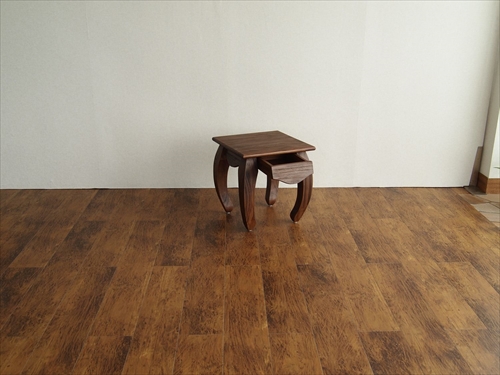 サンフラワーラタン T602KA チーク サイドテーブル 画像6