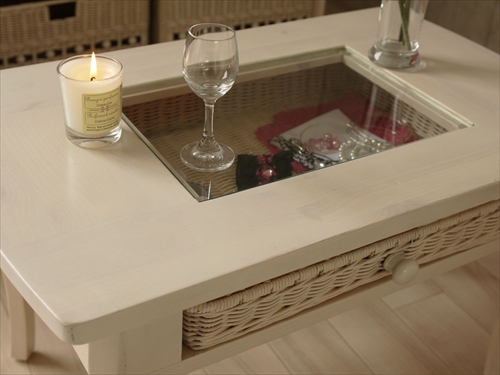 サンフラワーラタン T803WW フィオーレ テーブル 画像3