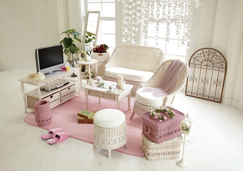 サンフラワーラタン GK807WW フィオーレ ダストボックス 画像5