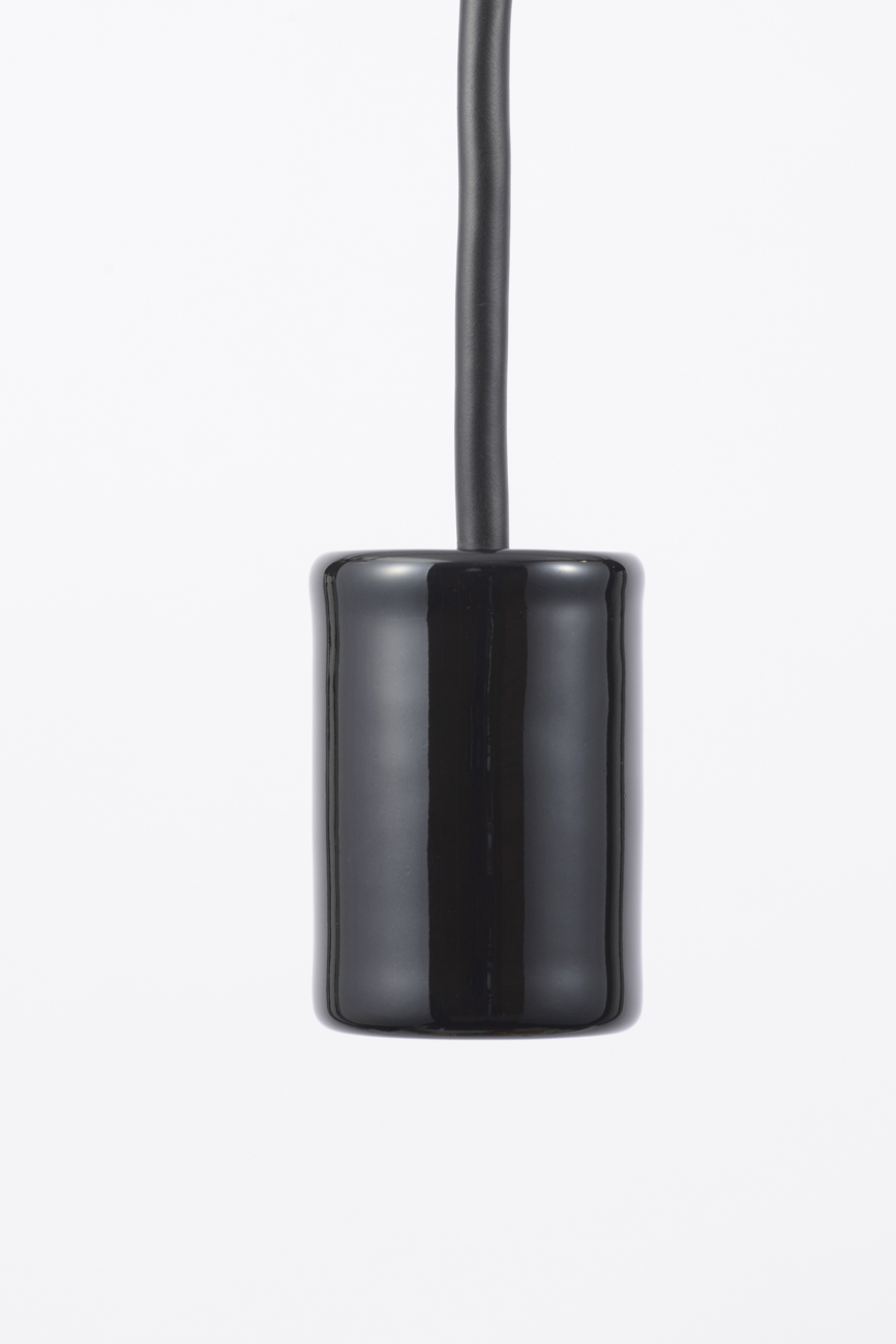 スワン電器 APE-010BK Another garden　SWAN BULB SOCKET　60　スワンバルブソケット　ブラック 画像1